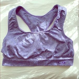 Champion purple sports bra